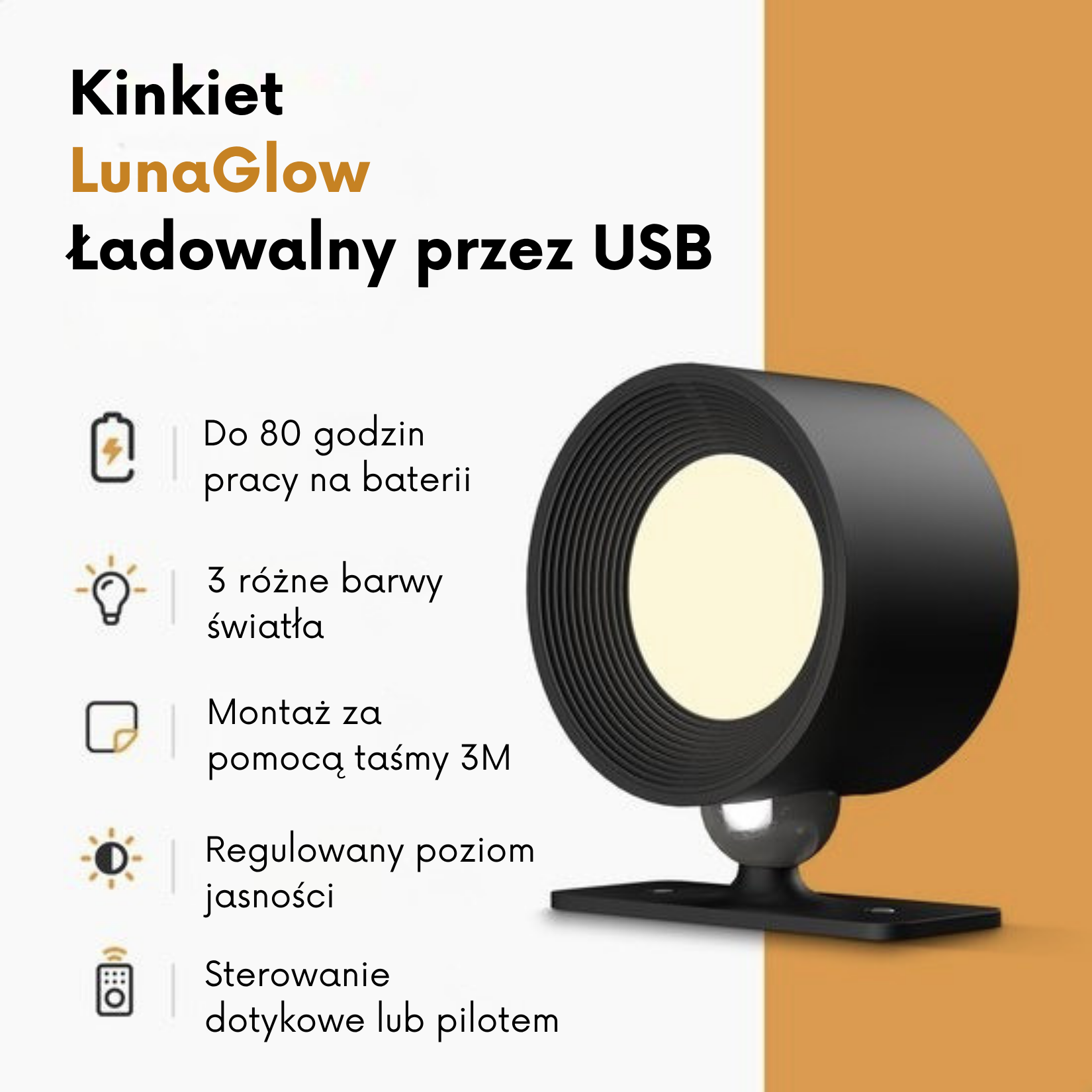 Kinkiet LunaGlow
